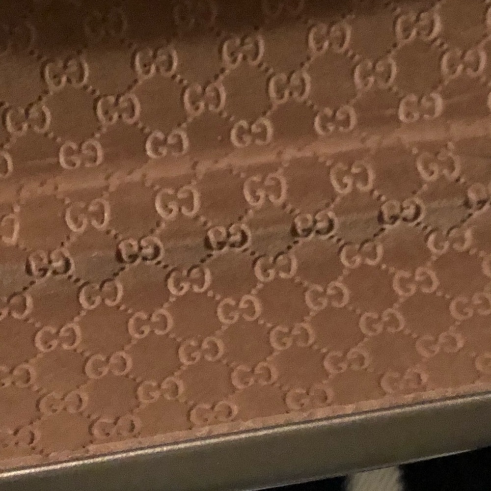 Authentic Gucci Glasses Case. Empty. Brown. - image 8